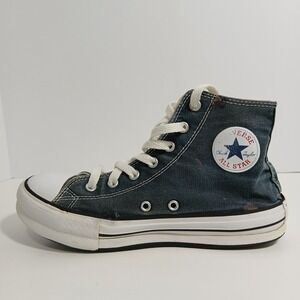 Converse Converse All-Star Hi Chuck Taylor GreyCanvas Shoes Size 5